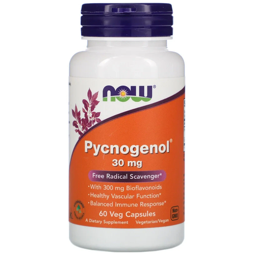 ���� ������� NOW Pycnogenol, 50 �, 30 ��, 60 ��.
