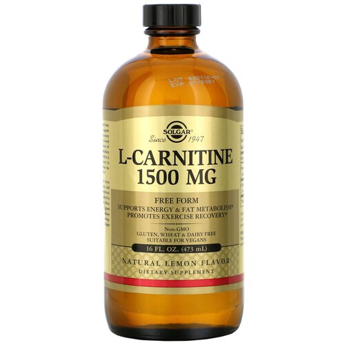 ���� Solgar L-Carnitine ��., 1500 ��, 473 ��, �����