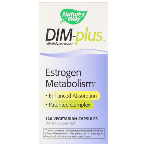    Nature's Way DIM-plus Estrogen Metabolism, 120 , 120 .  -     , -  