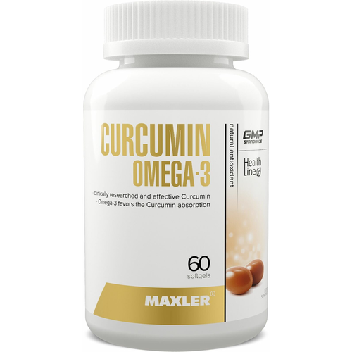 ���� Maxler Curcumin Omega 3 ����., 60 �, 60 ��.