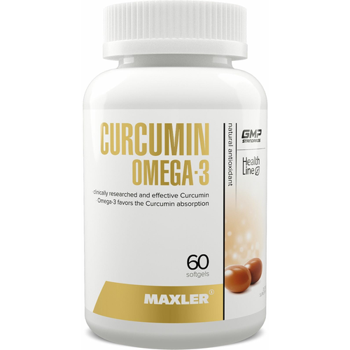   Maxler Curcumin Omega 3 ., 60 , 60 .  -     , -  