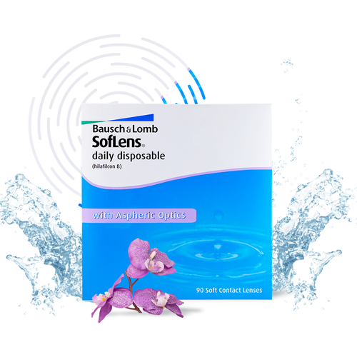     Bausch & Lomb Soflens Daily Disposable, 90 ., R 8,6, D -7,5  -     , -  