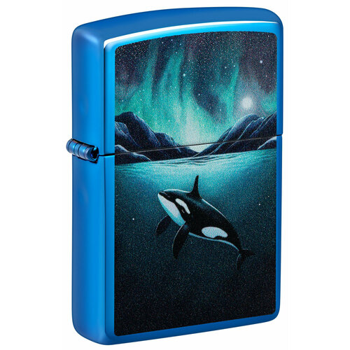   ZIPPO Whale   High Polish Blue, /, , , 38x13x57 