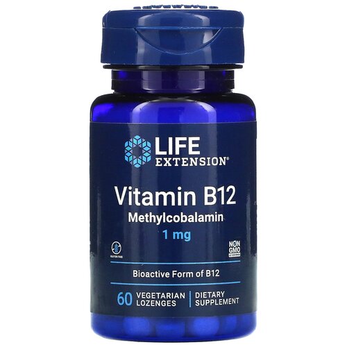    Life Extension Vitamin B12 Bioactive form, 100 , 1 , 60 .  -     , -  