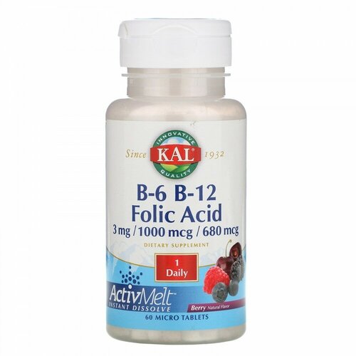 ���� KAL B6 B12 Folic Acid (B-6 B-12 �������� �������) �� ������ ���� 60 ��������