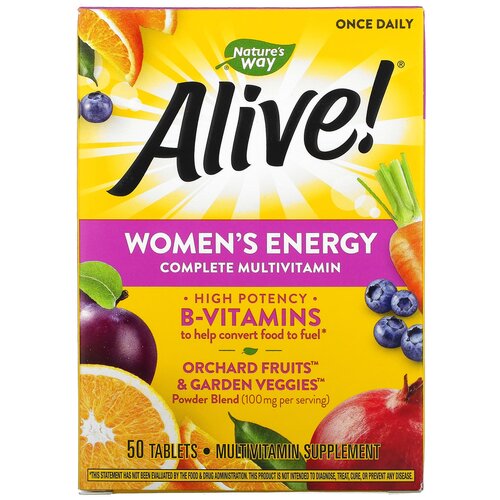    Nature's Way Alive! Women's Energy , 150 , 150 , 50 .  -     , -  