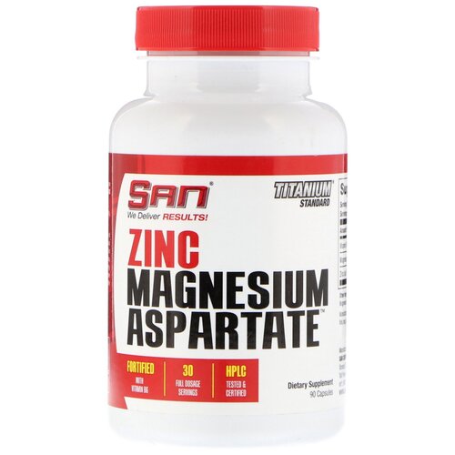 ���� ���� ������ B6 ��� Zinc Magnesium Aspartate ZMA, 90 ������
