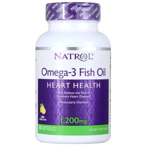   Omega-3 Fish Oil ., 1200 , 140 , 60 .,   -     , -  