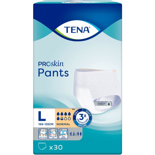   -   TENA Pants Normal, L, 30 .  -     , -  