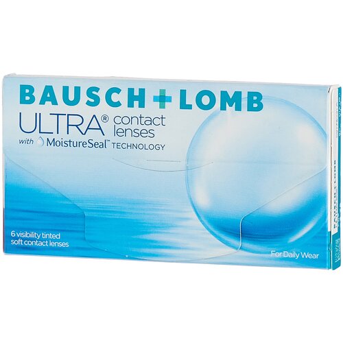 ���� ���������� ����� �� ����� BAUSCH+LOMB Ultra, 6 ��., R 8,5, D -3,75, 1 ��.