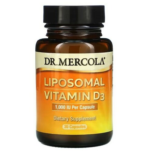 ���� ������� Dr. Mercola Liposomal Vitamin D3, 140 �, 1000 ME, 30 ��.