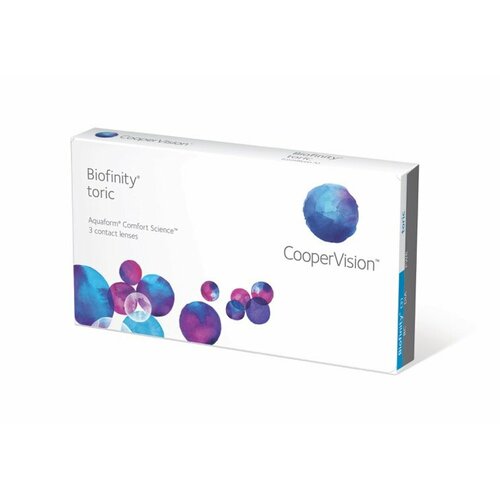     CooperVision Biofinity Toric., 3 ., R 8,7, D -3,CYL:-1,25,A:90, , 1 .  -     , -  