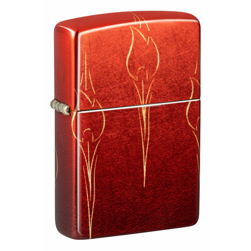 ���� ��������� ZIPPO Ombre Flames � ��������� 540 Tumbled Brass, ������/�����, ������������, 38x13x57 ��