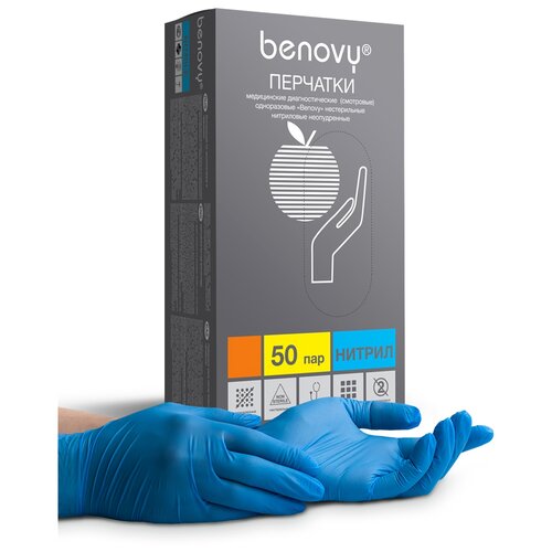     Benovy Nitrile Multicolor   , 50 , : M, : , 1 .  -     , -  