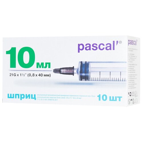    Pascal' , 40  x 0.8 , : 21G, 10 , 10 .  -     , -  