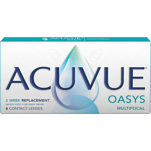     ACUVUE Oasys Multifocal, 6 ., R 8,4, D +1, ADD:   -     , -  