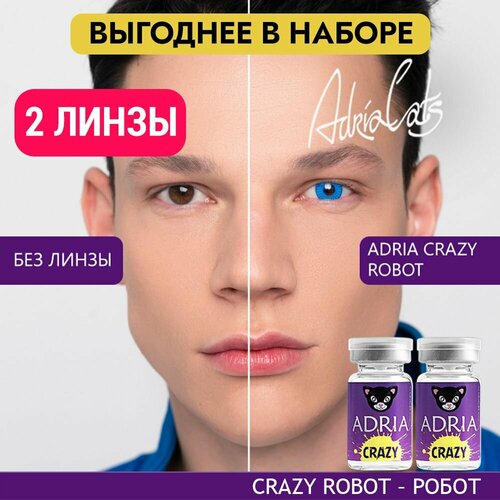     ADRIA Crazy, 2 ., R 8,6, D 0, robot, 2 .  -     , -  