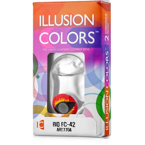     ILLUSION olors Rio, 2 ., R 8,6, D 0, fc-42  -     , -  