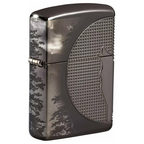    ZIPPO Armor Wolf   High Polish Black Ice, /, , 38x13x57   -     , -  