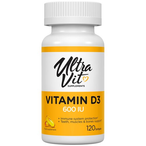   UltraVit Vitamin D3 ., 600 , 90 , 120 .  -     , -  