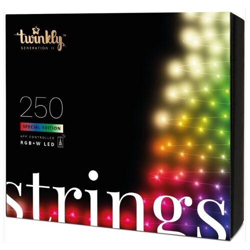   Smart- Twinkly Strings Special Edition RGBW 250 (TWS250SPP-BEU)  -     , -  