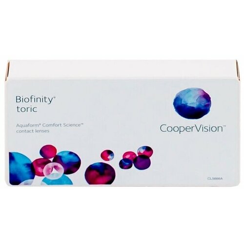     CooperVision Biofinity Toric., 3 ., R 8,7, D +3,5,CYL:-2,25,A:70, , 1 .  -     , -  