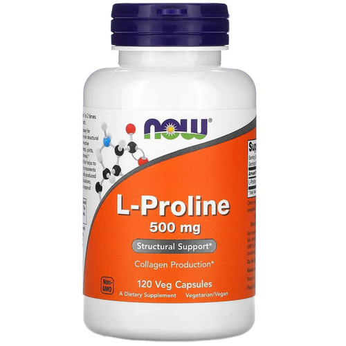 ���� ������� NOW L-Proline, 500 ��, 120 ��.
