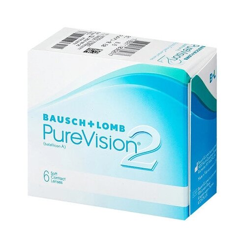     Bausch & Lomb PureVision 2 HD., 6 ., R 8,6, D -8  -     , -  