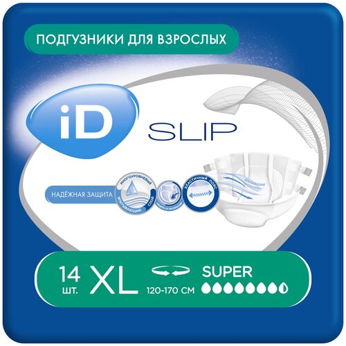      iD Slip Super, XL, 7.5 , 120-170 , 1 .  14 .  -     , -  