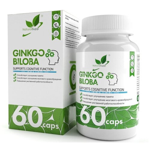 ���� ������� NaturalSupp Ginkgo Biloba, 60 ��.