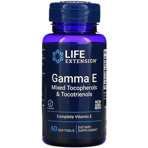   Life Extension Gamma E Mixed Tocopherols & Tocotrienols (-    ) 60   -     , -  