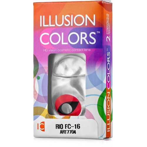     ILLUSION olors Rio, 2 ., R 8,6, D 0, fc-16  -     , -  