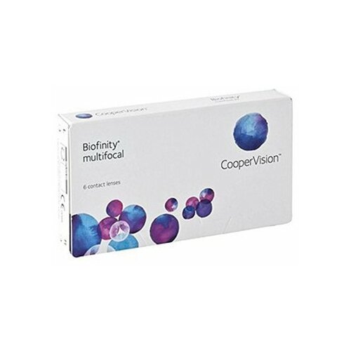 ���� ���������� ����� �� ����� CooperVision Biofinity Multifocal, 3 ��., R 8,6, D +1,25, 1 ��.