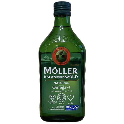 ���� ����� ��� ����� 3 � ����������� ������ �� �������� Mollers Kalanmaksaoljy 250 ��