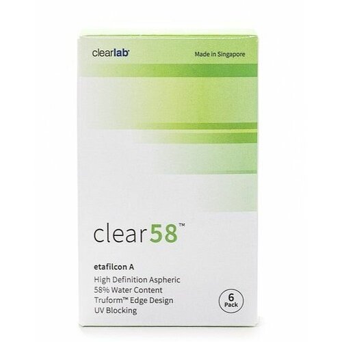     Clearlab Clear 58, 14 , 6 ., R 8,7, D -7, 1 .  -     , -  