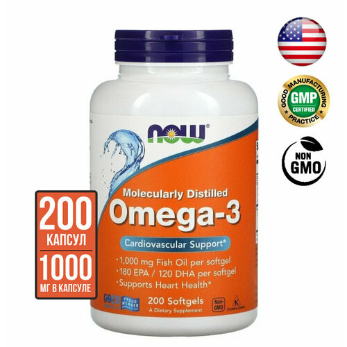   NOW -3 (Omega-3)   1400 , 200 softgels  -     , -  