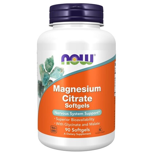 ���� ������� NOW Magnesium Citrate, 220 �, 220 ��, 400 ��, 90 ��.