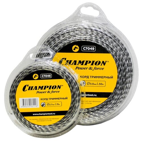      CHAMPION Tri-twist 2,7 15    -     , -,   