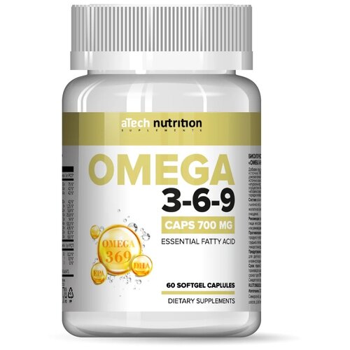    aTech Nutrition Omega 3-6-9, 0.7 , 60 .  -     , -  