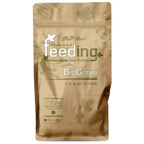   Green House Feeding BioGrow Powder, 0.125 , 1 .