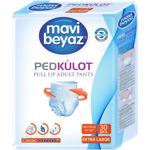   MAVI BEYAZ -   - XL 120-170/30.  -     , -  