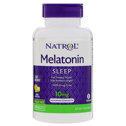   Melatonin Fast Dissolve ., 10 , 100 .,   -     , -  