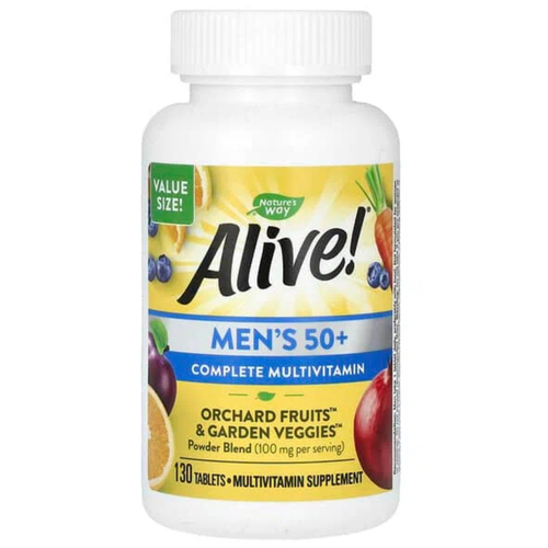   Nature's Way Alive! Mens Energy Complete Multivitamin (  ) 130  (Nature's Way)  -     , -  