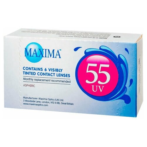     Maxima 55 UV, 6 ., R 8,9, D -1,75, , 1 .  -     , -  