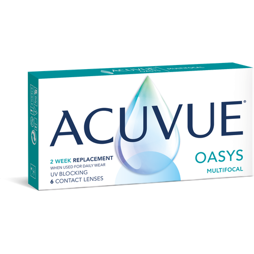     ACUVUE Oasys Multifocal, 6 ., R 8,4, D +2, ADD:   -     , -  