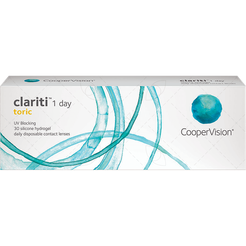    CooperVision Clariti 1 day toric., 30 ., R 8,6, D +3,5,CYL:-1,75,A:20, ADD: +1.00 D, , 1 .