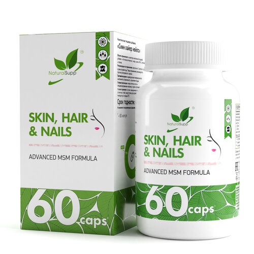    NaturalSupp Skin, Hair, Nails, 100 , 60 .  -     , -  