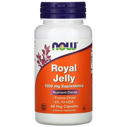    NOW Royal Jelly 1500  Equivalency, 60 .  -     , -  