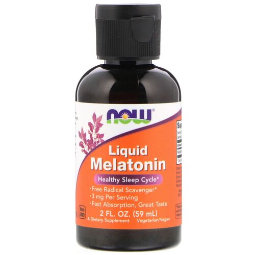    NOW Liquid Melatonin, 59 , 3   -     , -  