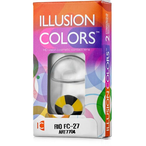     ILLUSION olors Rio, 2 ., R 8,6, D 0, fc-27  -     , -  